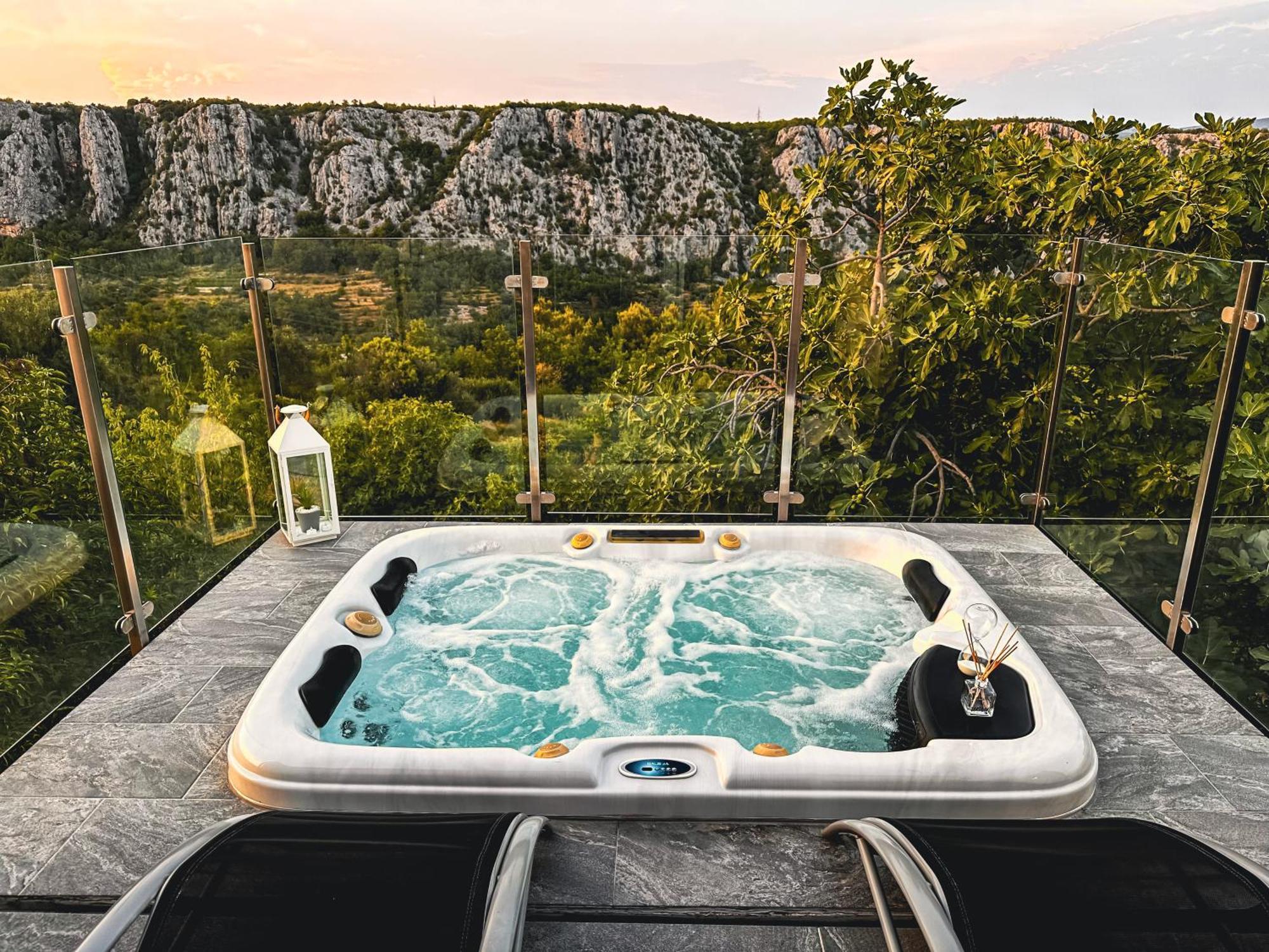 Summer House Nika With Jacuzzi Slime Eksteriør bilde