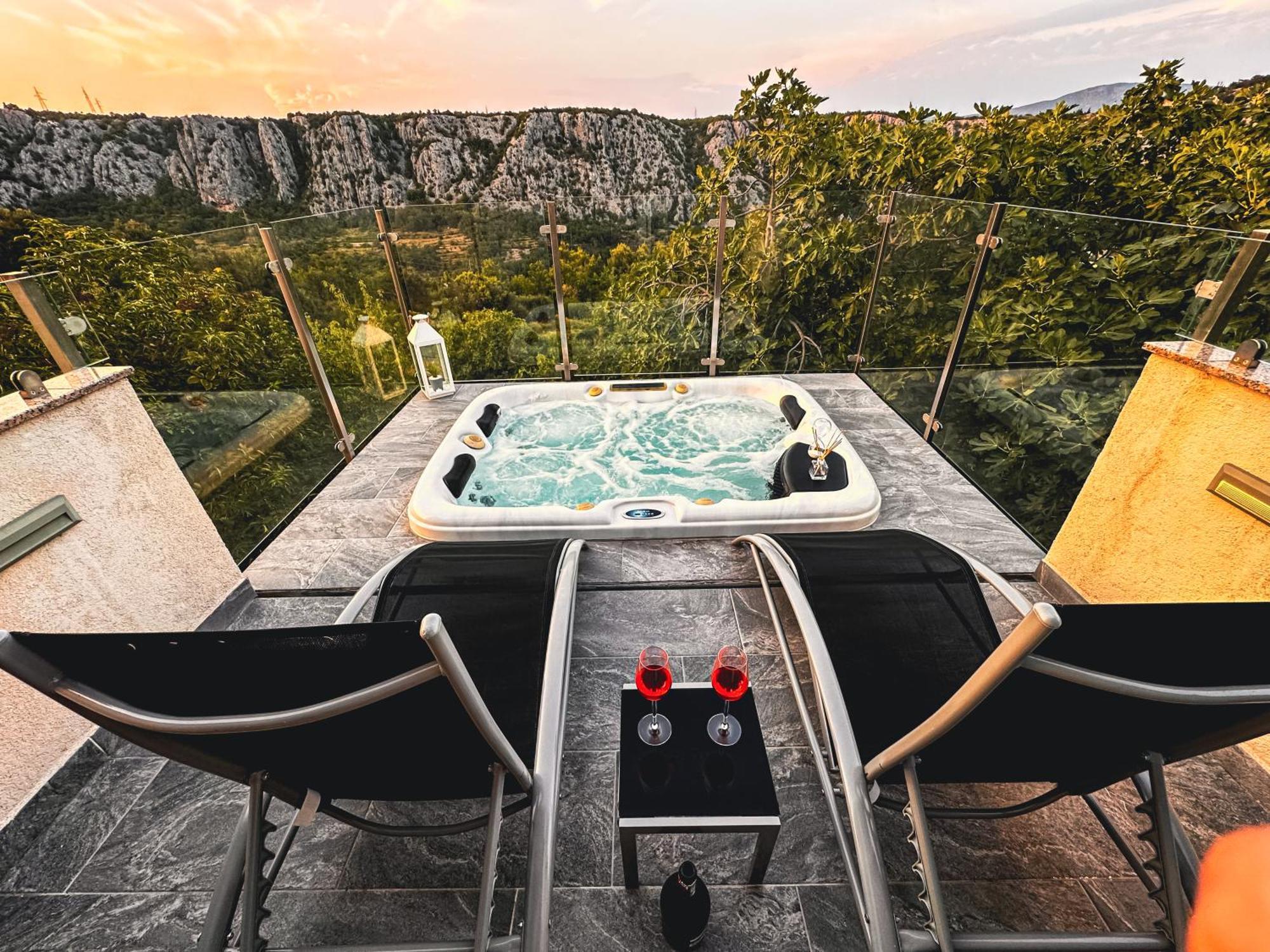 Summer House Nika With Jacuzzi Slime Eksteriør bilde