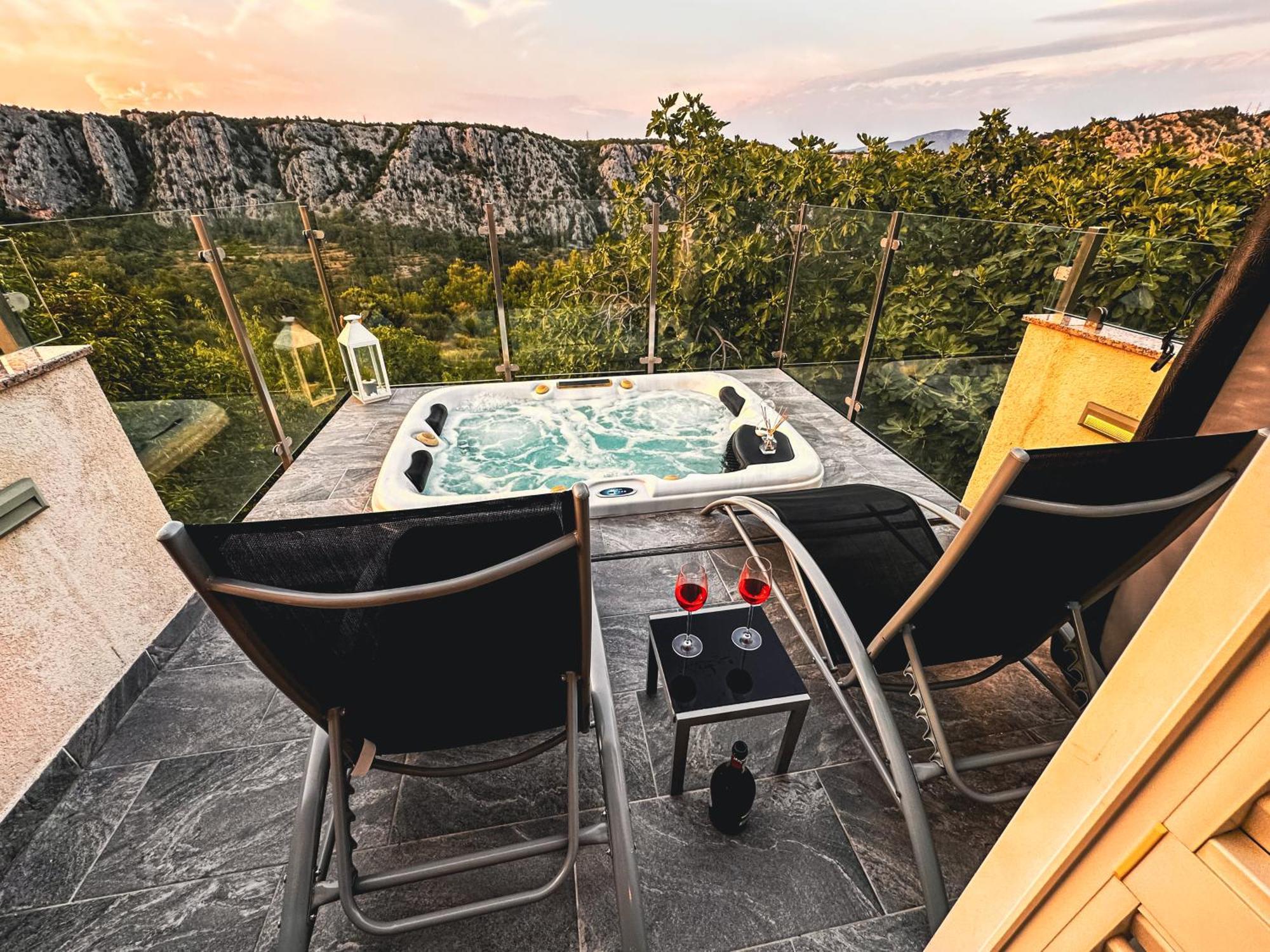 Summer House Nika With Jacuzzi Slime Eksteriør bilde