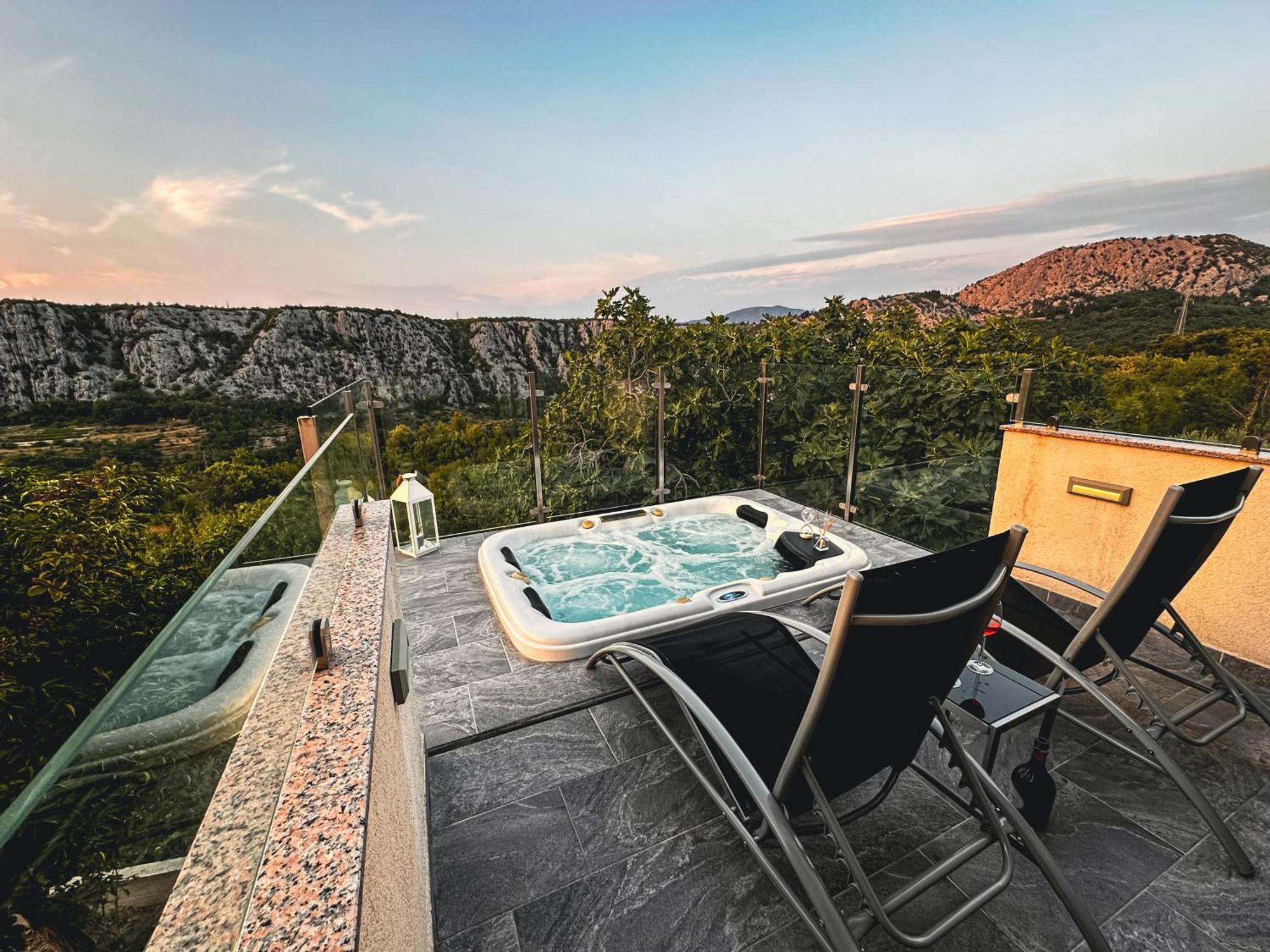 Summer House Nika With Jacuzzi Slime Eksteriør bilde